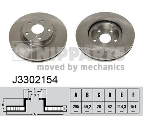 Brake Disc (J3302154)