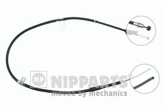 Cable Pull, parking brake (J14098)