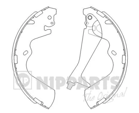 Brake Shoe Set (J3500515)