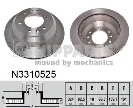 Brake Disc (N3310525)