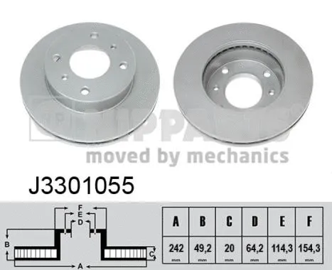 Brake Disc (J3301055)