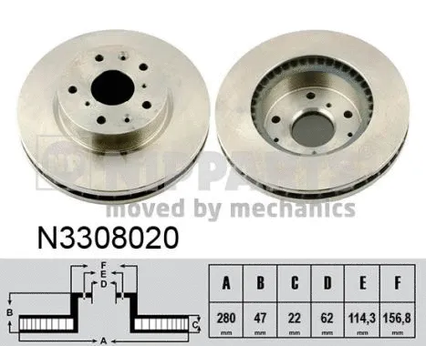 Brake Disc (N3308020)