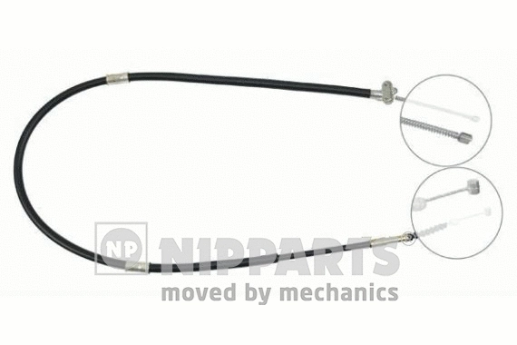 Cable Pull, parking brake (J12818)