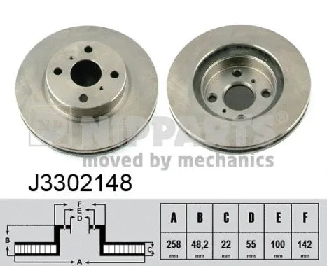 Brake Disc (J3302148)