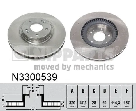Brake Disc (N3300539)