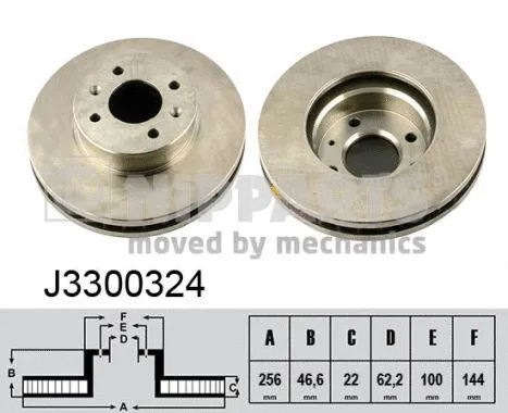Brake Disc (J3300324)