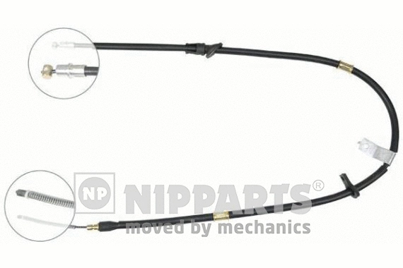 Cable Pull, parking brake (J19058)