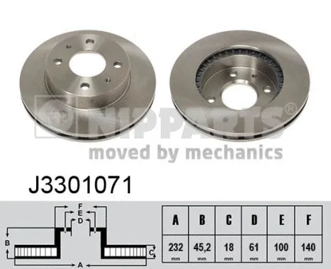 Brake Disc (J3301071)