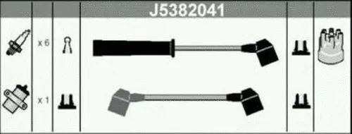 Ignition Cable Kit (J5382041)