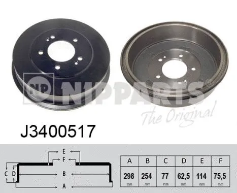 Brake Drum (J3400517)