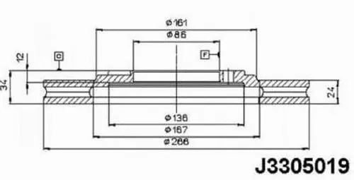 Brake Disc (J3305019)