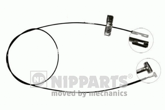 Cable Pull, parking brake (J17252)