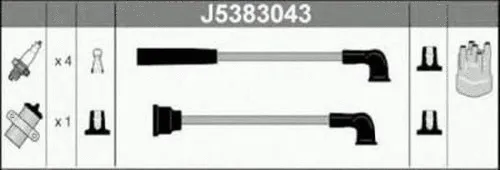 Ignition Cable Kit (J5383043)