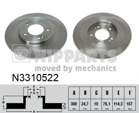 Brake Disc (N3310522)