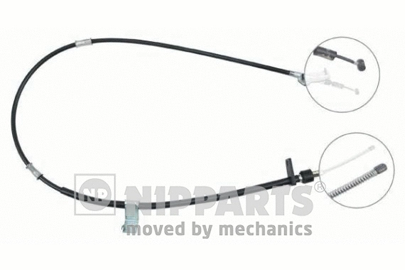 Cable Pull, parking brake (J10348)