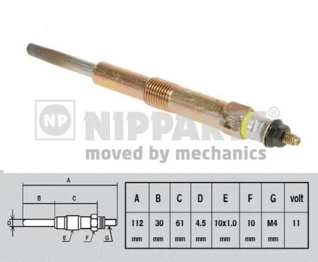 Glow Plug (J5710501)