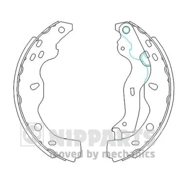 Brake Shoe Set (N3508029)