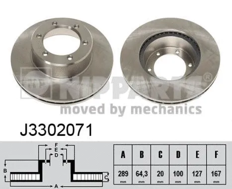 Brake Disc (J3302071)