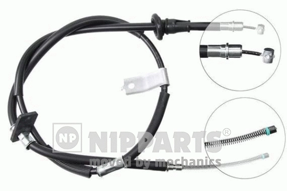 Cable Pull, parking brake (J19087)