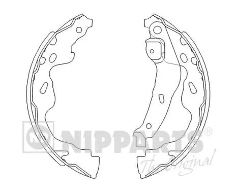 Brake Shoe Set (J3502082)