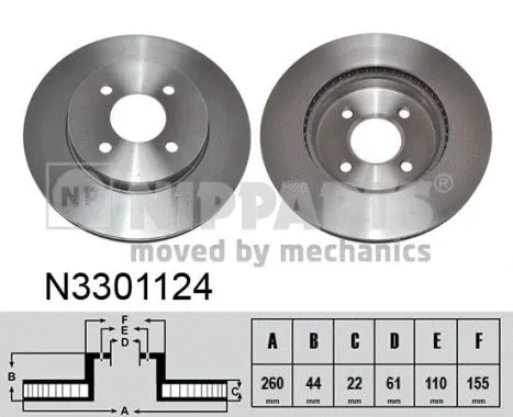 Brake Disc (N3301124)
