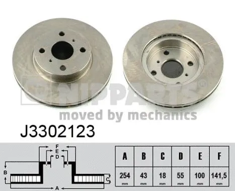 Brake Disc (J3302123)