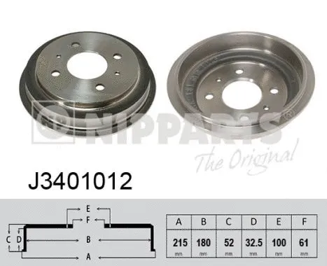 Brake Drum (J3401012)