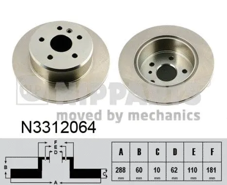 Brake Disc (N3312064)
