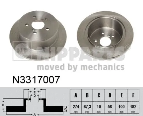 Brake Disc (N3317007)