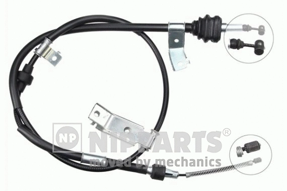 Cable Pull, parking brake (J13937)