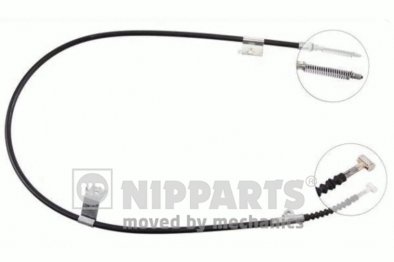 Cable Pull, parking brake (J13738)