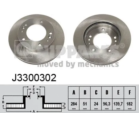 Brake Disc (J3300302)