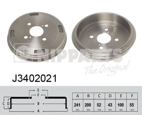 Brake Drum (J3402021)