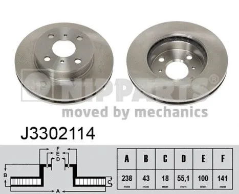 Brake Disc (J3302114)