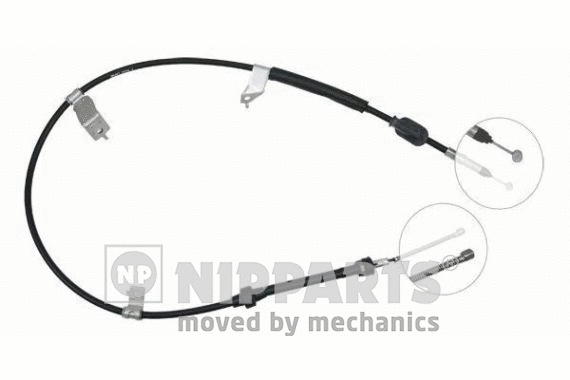Cable Pull, parking brake (J13847)