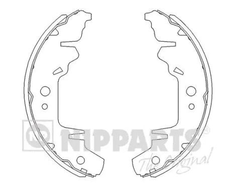 Brake Shoe Set (J3500310)