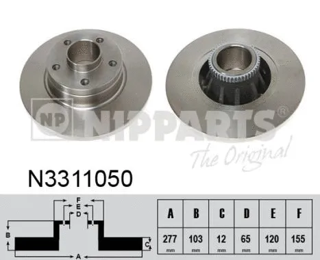 Brake Disc (N3311050)