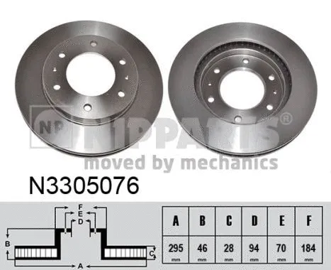 Brake Disc (N3305076)