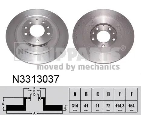 Brake Disc (N3313037)