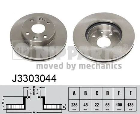 Brake Disc (J3303044)
