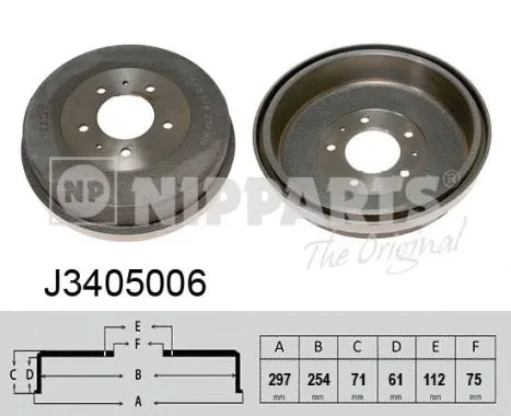Brake Drum (J3405006)