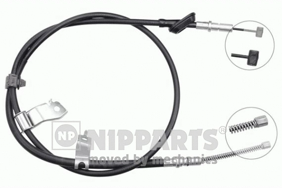 Cable Pull, parking brake (J19148)