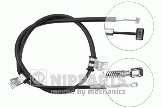 Cable Pull, parking brake (J17037)