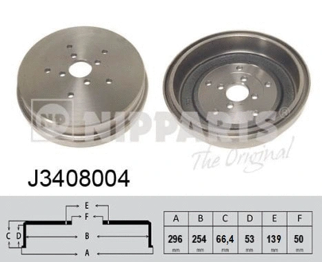 Brake Drum (J3408004)