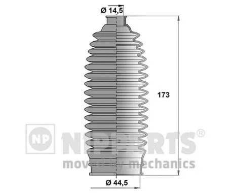Bellow Kit, steering (N2847014)
