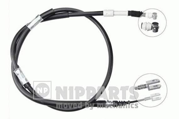 Cable Pull, parking brake (J16697)