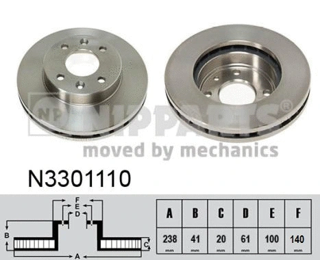 Brake Disc (N3301110)