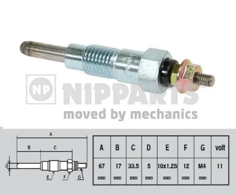 Glow Plug (J5711007)