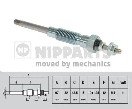 Glow Plug (J5712014)