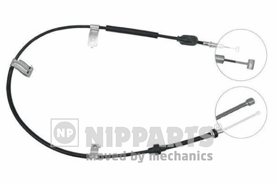 Cable Pull, parking brake (J13888)